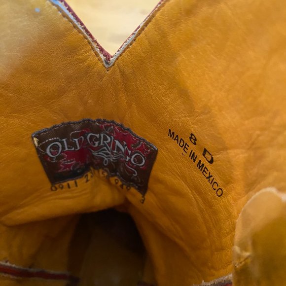 Old Gringo Golondrita Boot Black size 8 D Western Boot - Picture 5 of 5